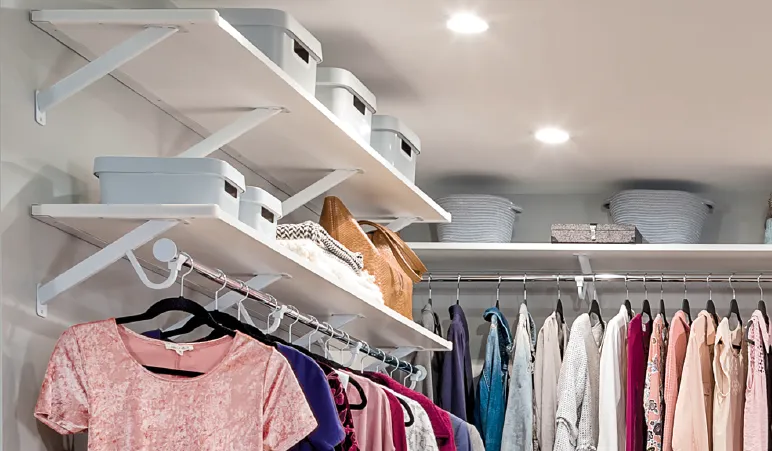 Closet Shelving Installation