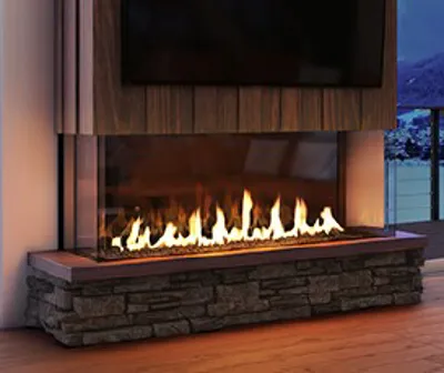 Castlewood Outdoor Wood Burning Fireplace