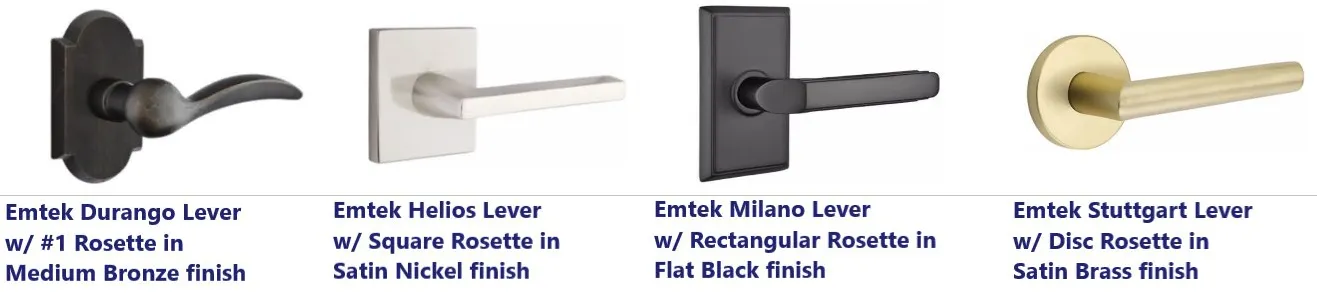emtek lever examples door lock installation georgia