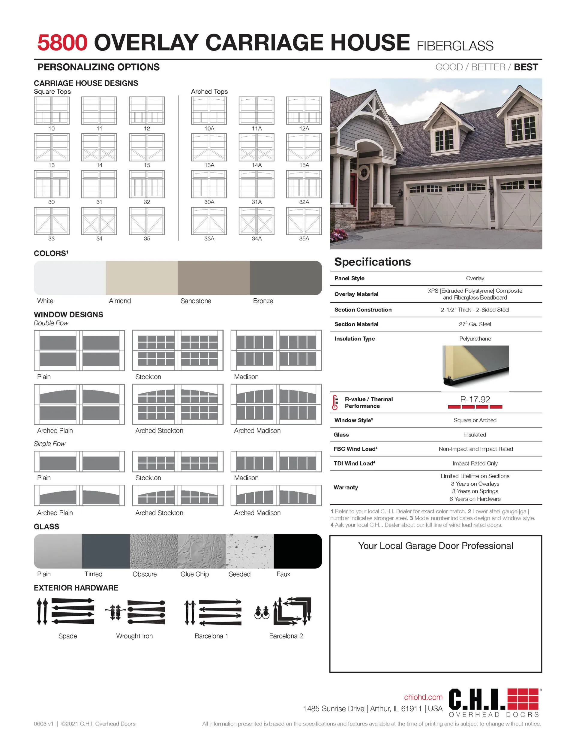 5800 overlay carriage house
