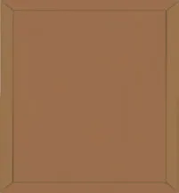 Brown framed rectangle.